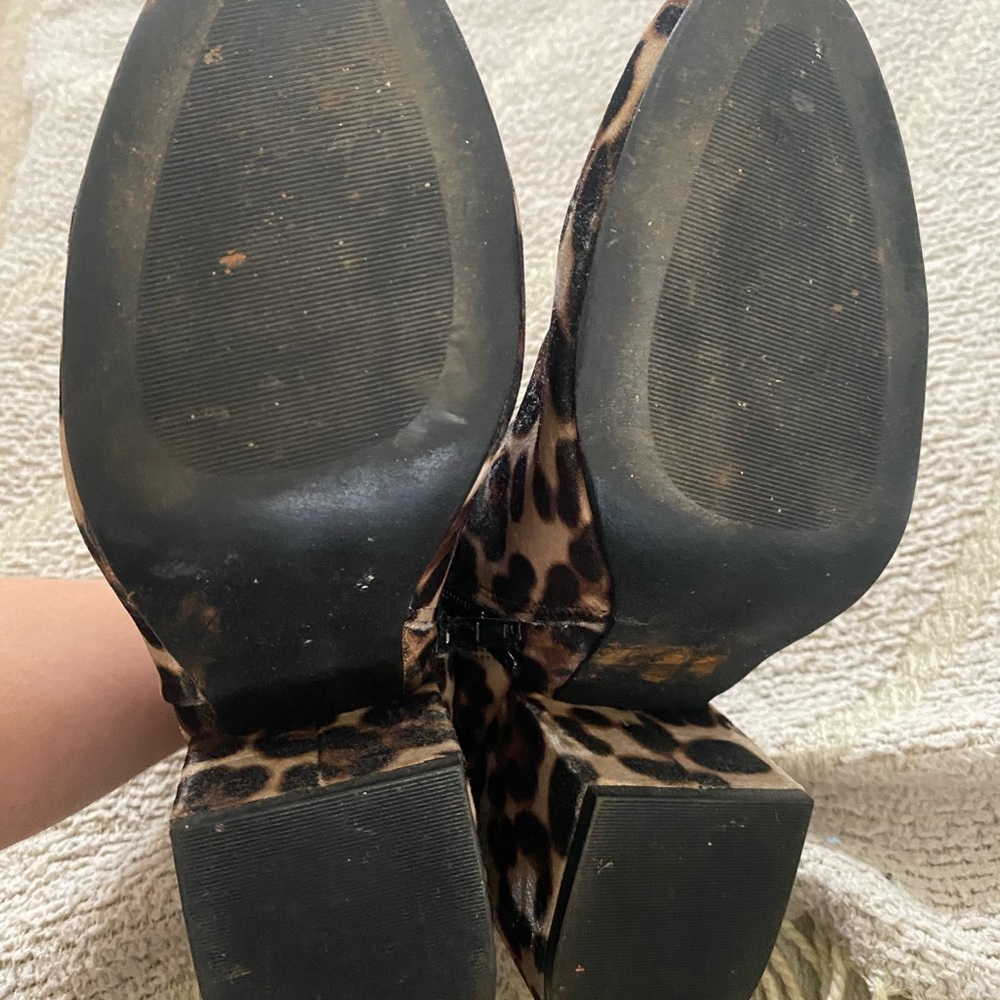 Leopard Booties - Picture 3 of 3